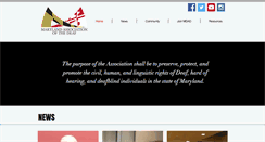 Desktop Screenshot of mdad.tv